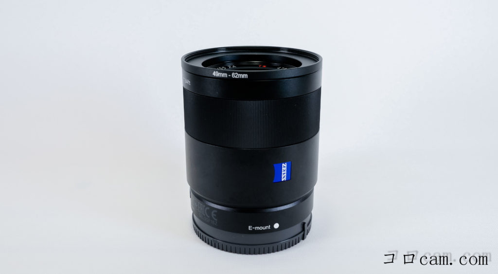 商品レビュー】SONY Eマウント Sonnar FE 55mm F1.8 ZA SEL55F18Z